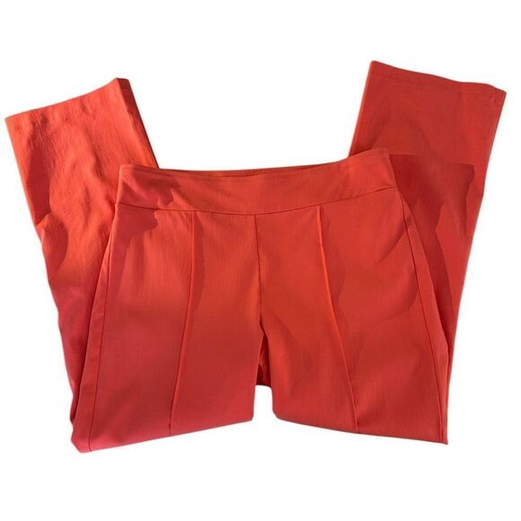 J. McLaughlin Ivy Pant Coral Pink Side Zip Pants Stretch Size 8 - Picture 5 of 11